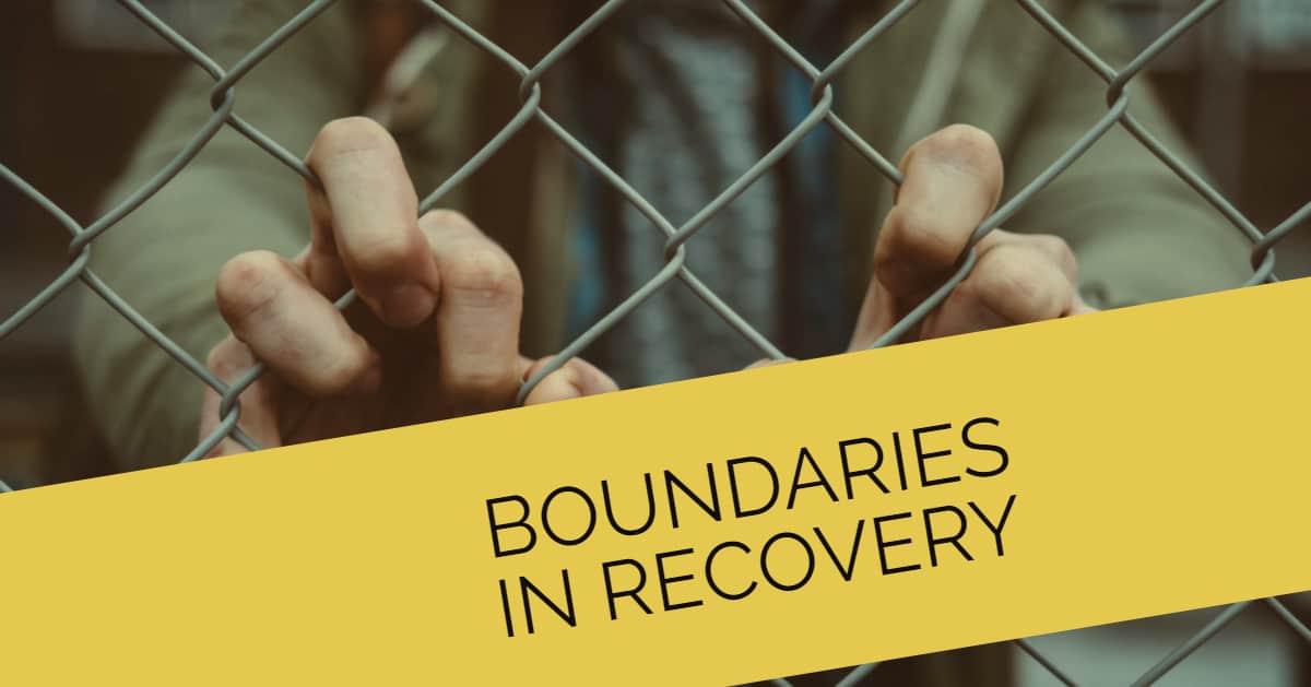 boundaries in recovery